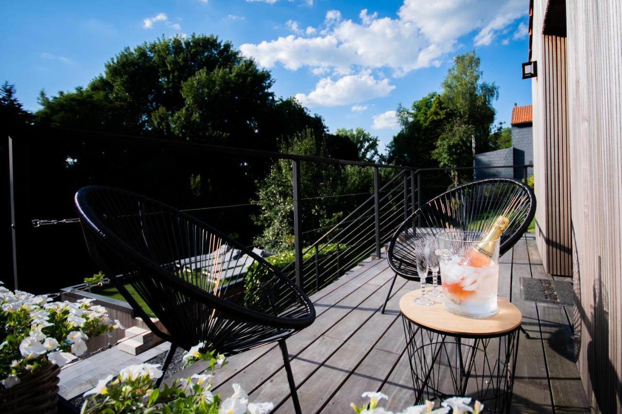 Bed and Breakfast Au Calme De Hosdent Braives Exterior foto
